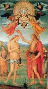 Pietro Perugino The Baptism of Christ painting